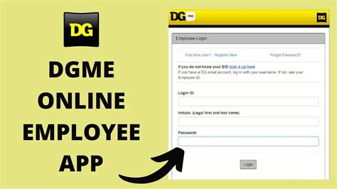 If not, use your Employee ID. . Dgmecom employee login
